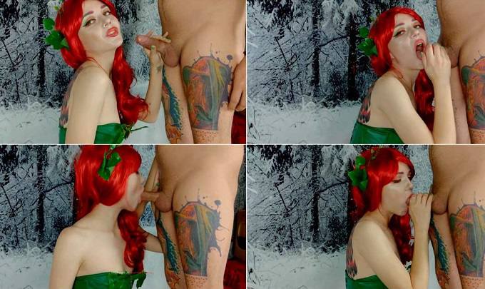 limp - 11437 Poison Ivy cosplay dirty blowjob.mp4