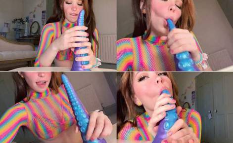 limp - 6079 Belle Delphine Alien Dildo Blowjob Video Leaked.mp4