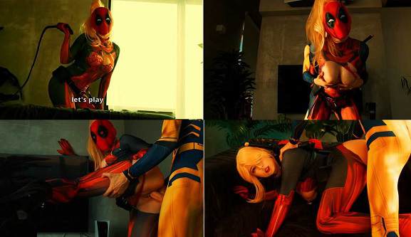 ManyVids Molly Red Wolf - Deadpool vs Wolverine. Crazy Sexual Fight FullHD