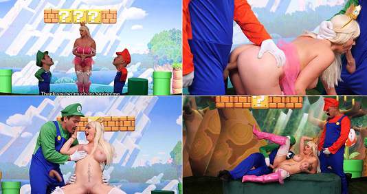 Emily Thorne Princess Peech rewards the bros