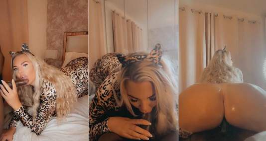 Curvy British Babe With A Huge Booty Fucks BBC 