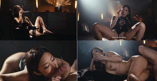 Japanese Emiri Momota Smoking