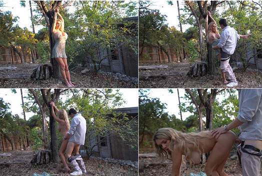 Outdoor Bondage And Creampie Sextape