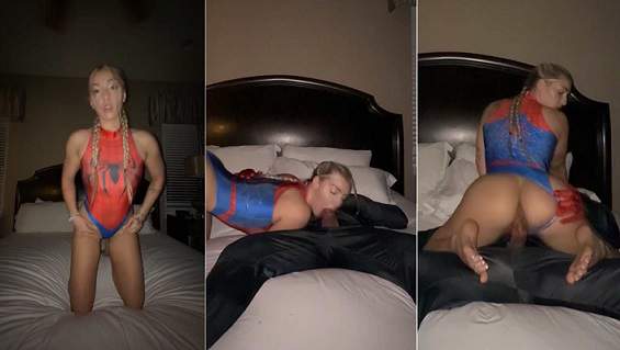 Therealbrittfit Spider Girl Sextape Video
