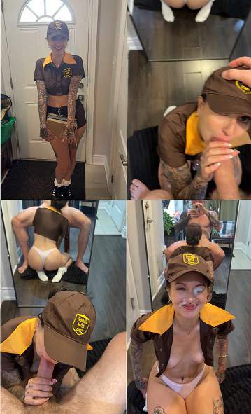 
Delivery Girl BJ And Facial