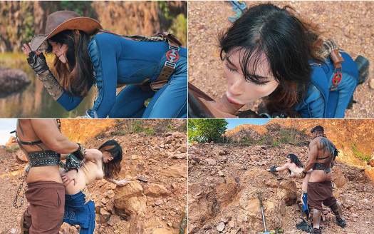 New Fallout Cosplay Porn Public Blowjob And Sex