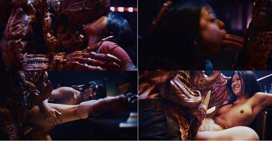 MONSTERPORN Lulu Chu and Aria Sloane