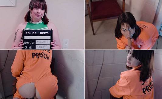 Cheerleader Behind Bars