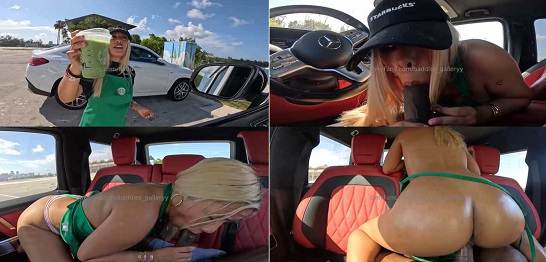 Asian Starbucks Waitress Makes Me Cum With Her Mouth