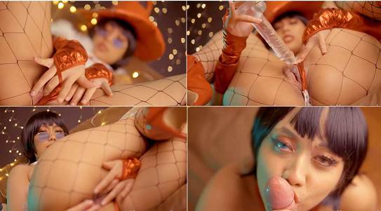 Gets A Thick CIM After Hot Solo Pleasuring 