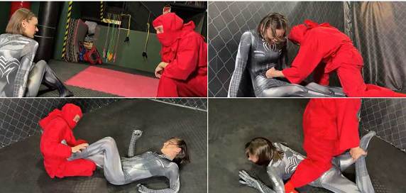 Spider Woman Vs Ninja 