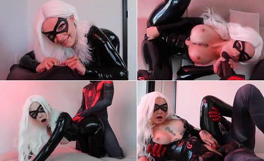 Black Cat x Spider Man Cosplay Sextape