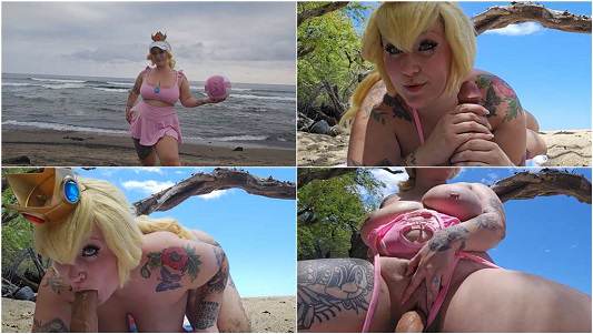 Princess Peach Cosplay Sex 